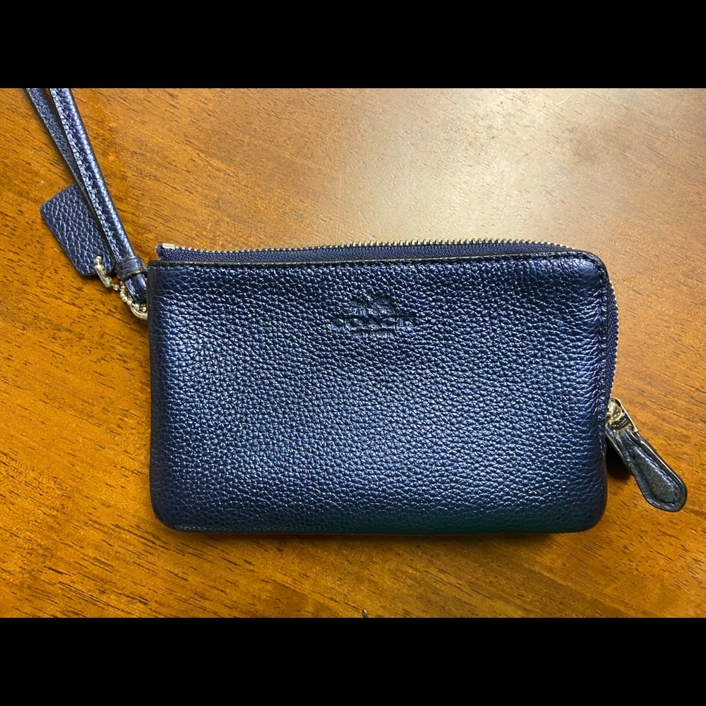 Coach Double Corner ZIP Wallet